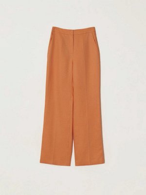 Брюки широкого кроя, D367/apricot