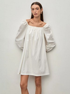 Платье с объемными рукавами, PL1253/decada