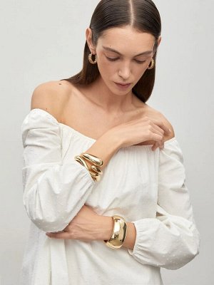 Платье с объемными рукавами, PL1253/decada