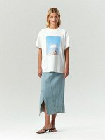 Футболка из хлопка, B3217/plage