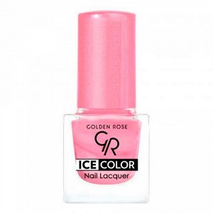Лак для ногтей мини "ICE COLOR" №114 розовый перламутровый