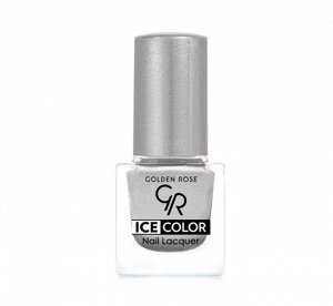 Лак для ногтей мини "ICE COLOR" №157 серебро