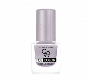 Лак для ногтей мини "ICE COLOR" №159 серый голографик