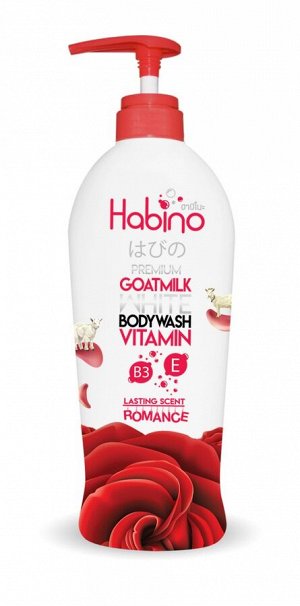 Жидкое мыло для тела с козьим молоком HABINO ROMANCE, 500мл