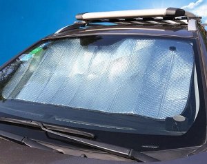 Солнцезащитная шторка для лобового стекла автомобиля 60х130 см