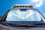 Солнцезащитная шторка для лобового стекла автомобиля 70х140 см