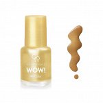 Лак для ногтей &quot;WOW&quot; №42 золотой