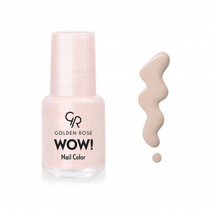Лак для ногтей "WOW" №04 нежный бледно-розовый