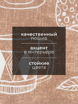 Кухонное полотенце «Доляна» Cup of tea, 35x60 см, МИКС, 100% хлопок, 164 г/м²