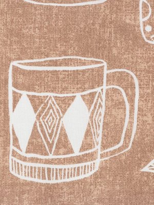 Кухонное полотенце «Доляна» Cup of tea, 35x60 см, МИКС, 100% хлопок, 164 г/м²