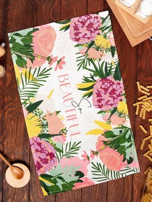 Кухонное полотенце «Доляна» So beautiful, 35x60 см, 100% хлопок, 160 г/м²