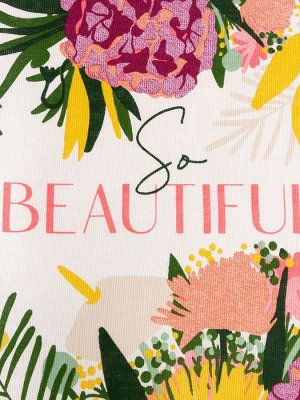 Кухонное полотенце «Доляна» So beautiful, 35x60 см, 100% хлопок, 160 г/м²