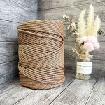 Товары для рукоделия. Шнуры Osttex для Макраме. Пряжа