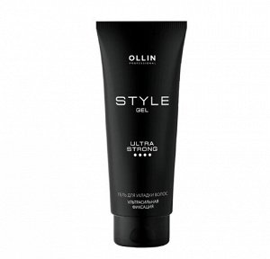 OLLIN STYLE Гель для укладки волос ультрасильной фиксации 200мл/ Gel Ultra Strong