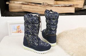 Сапоги детские KB612BL Blau Синий KING BOOTS Германия