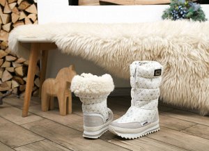 Сапоги женские KBWW Wei Белый KING BOOTS Германия