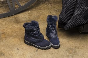 Сапоги женские KB706BL Blau Синий KING BOOTS Германия