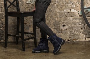 Сапоги женские KB706BL Blau Синий KING BOOTS Германия