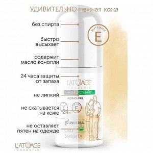 Антиперспирант CBD ЗАЩИТА универсальный