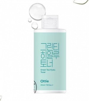 Освежающий тоник с экстрактом зелёного чая и гиалуроновой кислотой  Green Tea Hyalu Toner