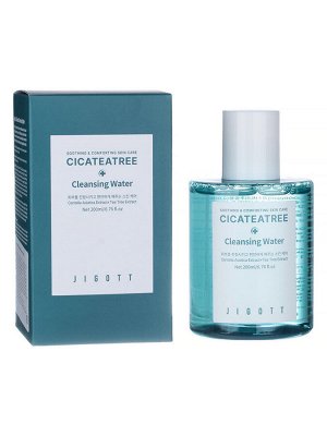JIGOTT CICATEATREE CLEANSING WATER 200ml Очищающая вода для чувствительной кожи 200мл