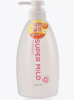 SHISEIDO Super Mild шампунь восстанавливающий 600мл цветочный аромат