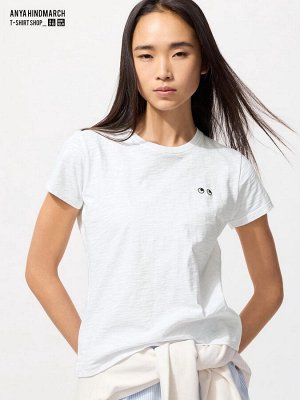 UNIQLO Футболка женская, белый