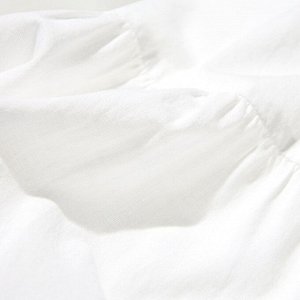 Платье короткое, белый