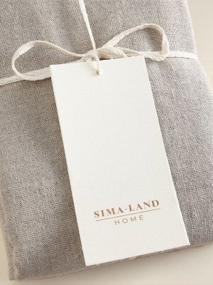 Наволочка SL Home Linen collection, 50x70 см, серая, лён 30%, хлопок 70%
