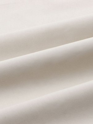 Простыня 1.5 спальная SL Home Percale 300ТС, 160x235 см, молочная, хлопок 100%