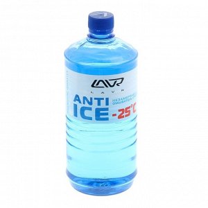 Незамерзающий очиститель стёкол LAVR Anti Ice, -25 С, 1л Ln1310