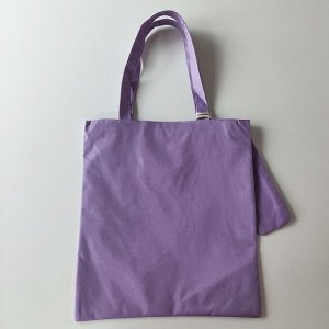 ToteNote сумка шоппер фиолетовый мишка