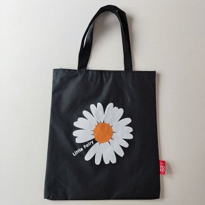 ToteNote сумка шоппер ромашка черный