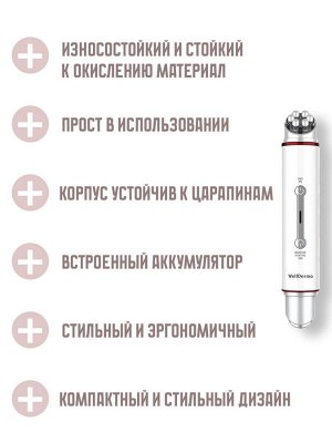 WellDerma Гальванический комплексный уход Total Care System Ems Galvanic, 1 шт