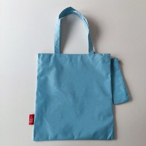 ToteNote сумка шоппер Take me with you голубой