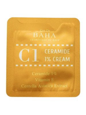 Cos De BAHA Крем для лица укрепляющий с церамидами / Ceramide 1% Cream Sample (C1), 1,5 мл