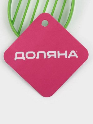 Нож для авокадо Доляна, чёрно-зелёный