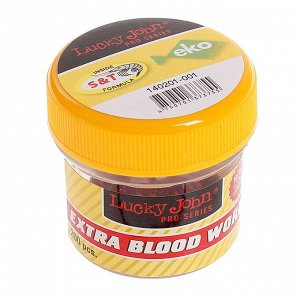 Мотыль Lucky John Extra Blood Worm 140201-001