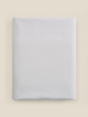 Простыня на резинке 300ТС SL Home Percale 160x200+30 см, серый, 100% хлопок