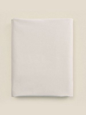 Простыня на резинке 300ТС SL Home Percale 200x200+30 см, молочный, 100% хлопок