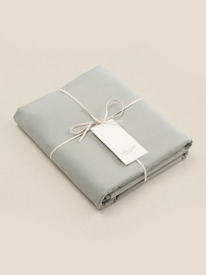 Простыня на резинке 300ТС SL Home Percale 180x200+30 см, олива, 100% хлопок