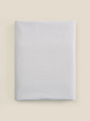 Простыня 1.5 спальная SL Home Percale 300ТС, 160x235 см, серая, хлопок 100%