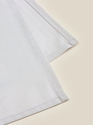Простыня 1.5 спальная SL Home Percale 300ТС, 160x235 см, серая, хлопок 100%