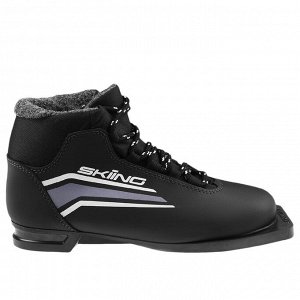 Ботинки лыжные TREK Skiing1 NN75 ИК, цвет чёрный, лого серый, размер 41
