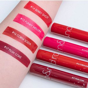 Сочный стойкий глянцевый тинт для губ Rom&Nd Juicy Lasting Tint #16 Corni Soda, 5.5гр