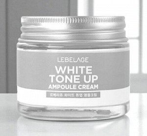 Ампульный крем для выравнивания тона кожи - LEBELAGE WHITE TONE UP AMPOULE CREAM