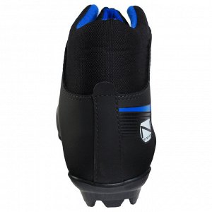 Ботинки лыжные TREK Sportiks NNN ИК, цвет чёрный, лого синий, размер 37