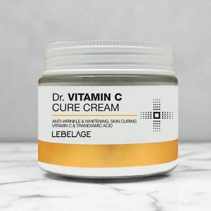 Антивозрастной крем для лица с витамином - LEBELAGE Dr. VITAMIN C CURE CREAM