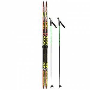 Комплект лыжный БРЕНД ЦСТ 180/140 (+/-5 см), крепление NNN, цвет МИКС