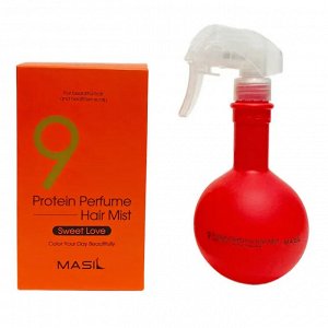 Парфюмированный спрей для волос 9 Protein Perfume Hair Mist Sweet Love